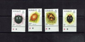 Kiribati: 1995, Insects,  MNH set 