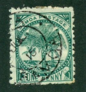 Samoa 1897 #11f U SCV (2024) = $2.00