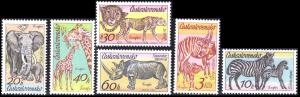 Czechoslovakia #2084-2089 1976 Set MNH