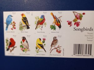 US# 4882-91 Snowbirds Bk of 20 - 4Ever stamps, P.O. fresh, MNH (2014)