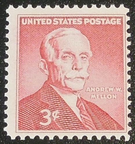 1955 3c Andrew W. Mellon Mothers Scott 1072 Mint NH