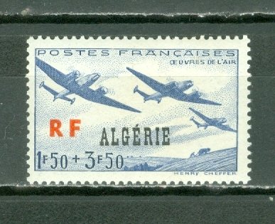 ALGERIA SEMI-POSTAL #B43...MINT...$1.10