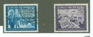 Germany #B276-77 Used Multiple