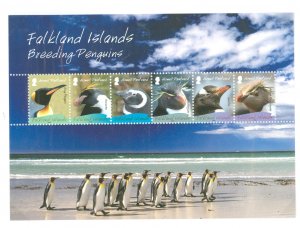 Falkland Islands #C7a Mint (NH) Souvenir Sheet (Wildlife)