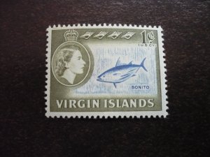 Stamps-British Virgin Islands-Scott#144 - Mint Hinged Part Set of 1 Stamp