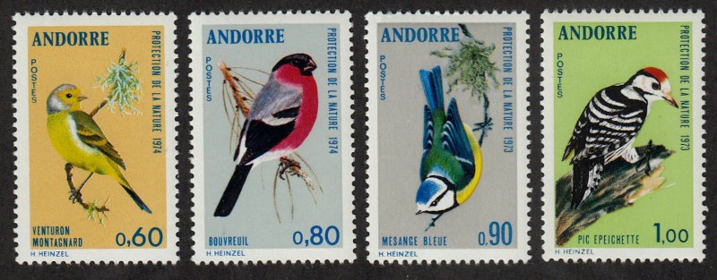 Andorra-French - 1973-74 - SC 228-31 - VLH - Complete set