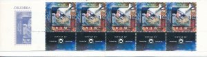 ISRAEL 2003 ILAN RAMON SPACE FLIGHT BOOKLET -2 SCANS