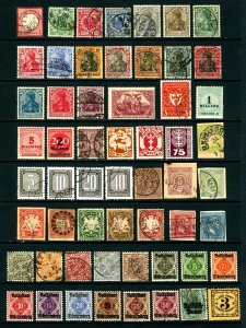 Germany #4 / #214 & States 1867-1956 Early Germany Bayern, Prussia, Wurttemberg