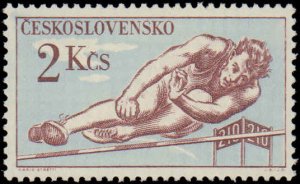 Czechoslovakia #897-902, Complete Set(6), 1959, Sports, Never Hinged