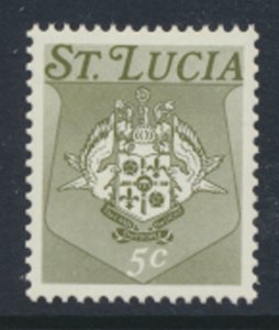 St Lucia SC# 334  SG 349A MNH Coil wmk upright 1973 see details & scan