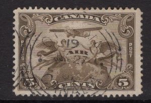 Canada   #C1  used  1928  Allegory of flight