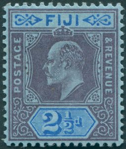 Fiji 1903 2½d dull purple & blue on blue SG107 unused