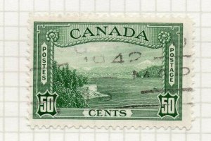 Canada 1937-38 Early GVI Issue Fine Used 50c. NW-108082