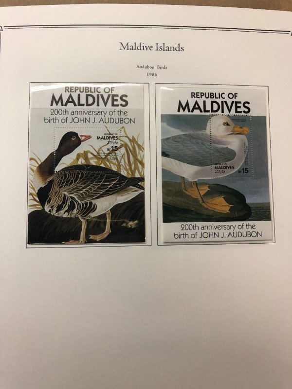 MALDIVE ISLANDS – BEAUTIFUL MINT COLLECTION IN 2 PALO ALBUMS – 421792