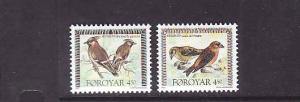 Faroe Is.-Sc#300-1-unused NH set- Birds-1996-