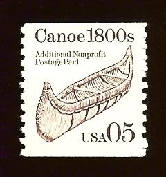 US #2453 5¢ Canoe