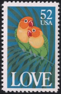 SC#2537 52¢ Love Single (1991) MNH