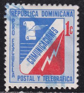 Dominican Republic RA53 Postal Tax Stamp 1972