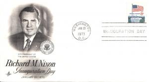 Richard Nixon 1973 Artcraft Inauguration Cover
