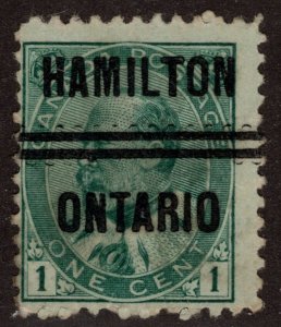 Used 89xx Precancel Hamilton 1-89