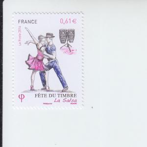 2014 France Stamp Day Salsa Dance  (Scott 4696) MNH