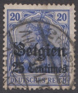 Belgium Scott #N18 1916 Used