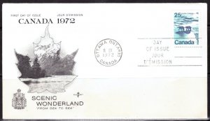 F2176   CANADA   FDC # 597         Scenic Wonderland - Polar Bears