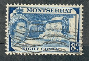 Montserrat #135 used single