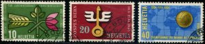 Switzerland SC# 347-8, 350 local themes SCV $4.00 Used