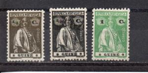 Portuguese Guinea 160-162 MH