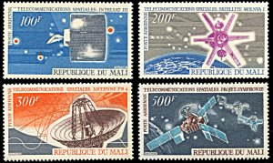 Mali C96-C99, MNH, Space Telecommunications