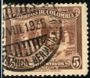 COLOMBIA #420, USED - 1934 - COLOMBIA145