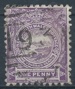 New South Wales 1888 - 1d Centenary of NSW - SG253 used