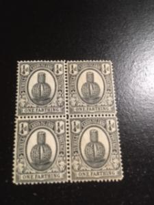 Turks + Cacos sc 44 MH block of 4