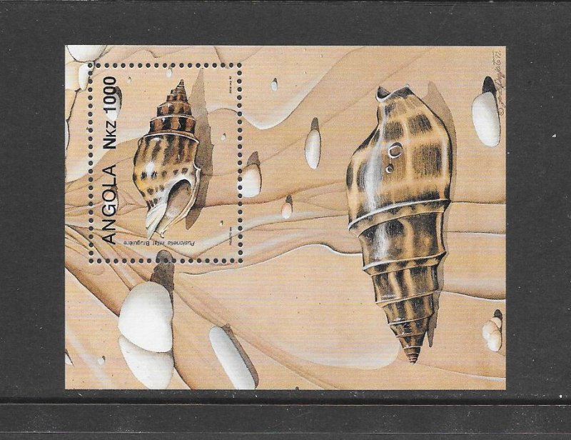 SHELLS - ANGOLA #867  S/S  MNH