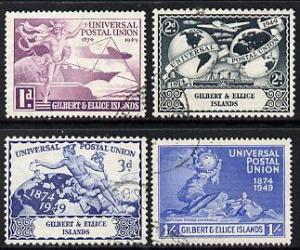 Gilbert & Ellice Islands 1949 KG6 75th Anniversary of...