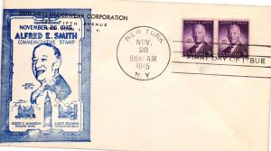 #937 Alfred E. Smith – Goldman Cachet SC22