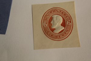 US U181a  CUT SQUARE UNUSED