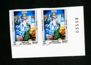 Wallis Et Futuna Stamps # C132 XF Imperf Pair OG NH