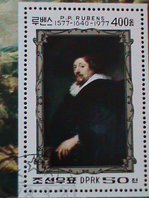 ​KOREA-1978-SC#1681 P.P. RUBENS 400TH BIRTH ANNIVERSARY CTO S/S VERY FINE