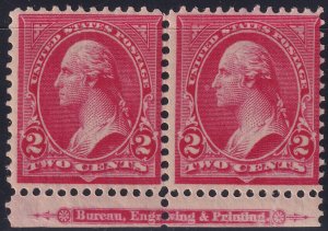 #279B Mint NH, Fine, Painr, imprint (CV $50) (CV $25 - ID45541) - Joseph Luft