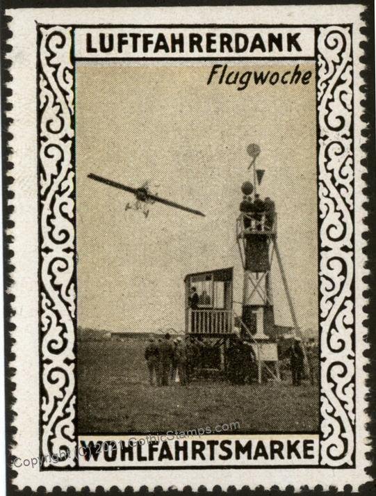 Germany Flight Week WWI Air Force Memorial Luftfahrerdank Flight MNH  Ci G102811