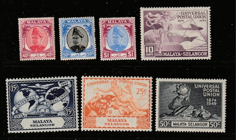 Selangor a small MH lot from about 1950