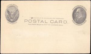 Scott UX18 McKinley Preprinted Postal Card CV $1.25