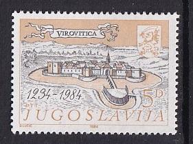 Yugoslavia   #1698   MNH  1984  city of Virovitica