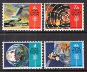 Cocos Keeling Islands 162-165 MNH VF