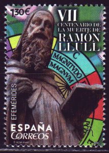 Spain. 2016. 5064. Lullius the missionary, poet, philosopher and theologian. ...