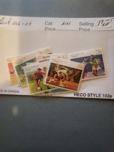 Stamps Australia Scott #1106-24 nh