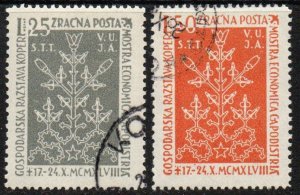 Yugoslavia - Trieste Sc #C1-C2 Used