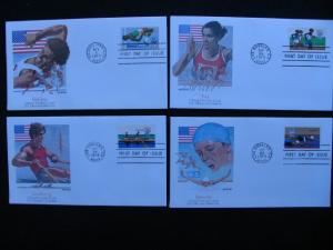 US – 1979 – Set of 4X Olympic Covers